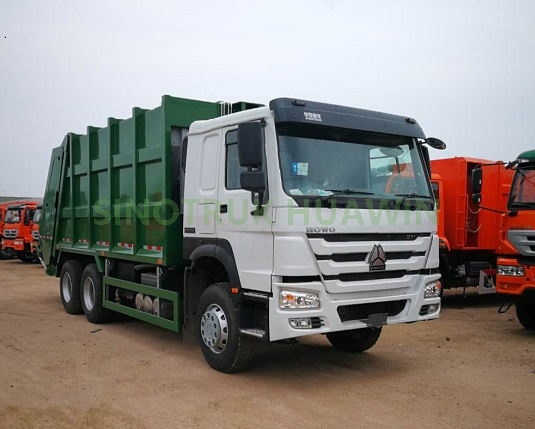 Camion compacteur de déchets Sinotruk Howo 6x4